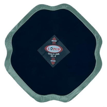 Lotus Gold Line Bias Tire Repair Patches GL-4 - size: 6x6"