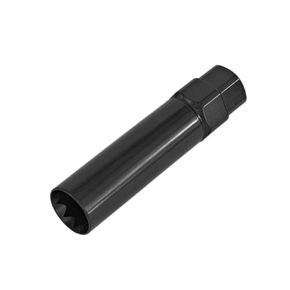 TA20-19/21 10-Spline Wheel Lock Key Tool - 3/4" & 13/16", 19mm, 21mm Hex Drive Lug Nut Remover Fit for Passenger Cars & Compact Hex Small Car
