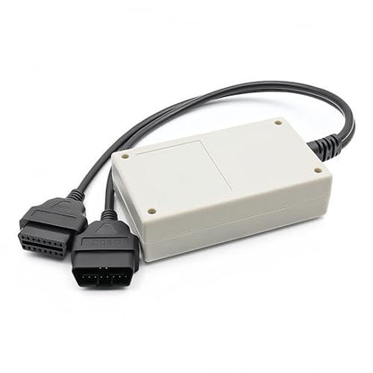 OBD2 Breakout Box, Communication Detection, Automotive OBDII Protocol Detector Supports CAN Bus, K line, L line and PWM Protocol. with One Universal Jumper