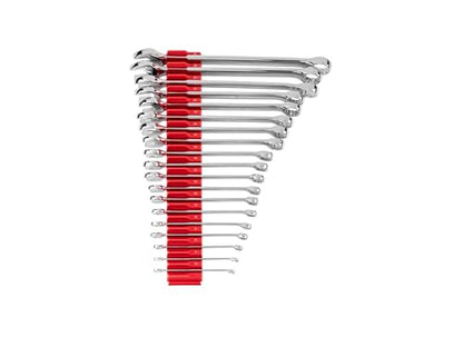TEKTON Combination Wrench Set, 19-Piece | WCB95202 - size: 19-Piece (6-24 mm), style: Modular Wrench Organizer