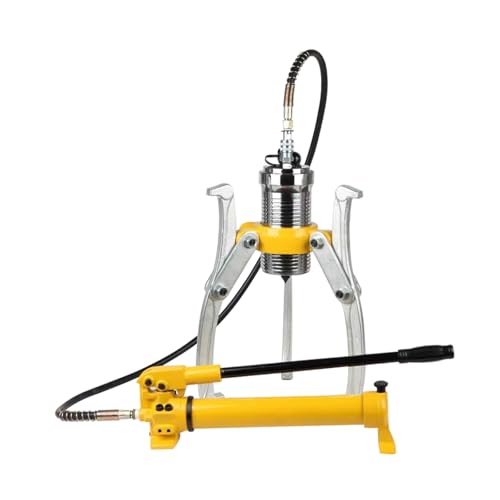 Separate Hydraulic Gear Puller, 5/10/15/20/30/50 Tons, with Hand Pump, for Separating Tools in Confined Spaces, 2 or 3 Jaws, Vertical and Horizontal(30T) - size: 30T