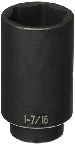 Grey Pneumatic (2046D) 1/2" Drive x 1-7/16" Deep Socket - style: 1-7/16" Deep