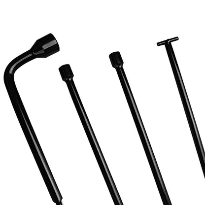 Spare Tire Tool Kit 2005-2018 fit for Nissan Frontier Titan Armada | Tire Jack Wheel Lug Wrench with Bag Replacement Set fit for Pathfinder Infiniti Jx35 Qx4 Qx56 Qx60 Amanda Xterra 2005 - 2015