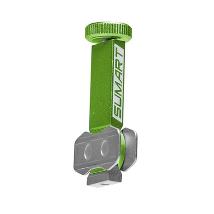 SUMART UBB-40 Universal Bleed Block for Hydraulic Disc Brake Maintenance, Piston Alignment Tool, Protects Ceramic Pistons, Fits Most Bike Brakes - color: Green