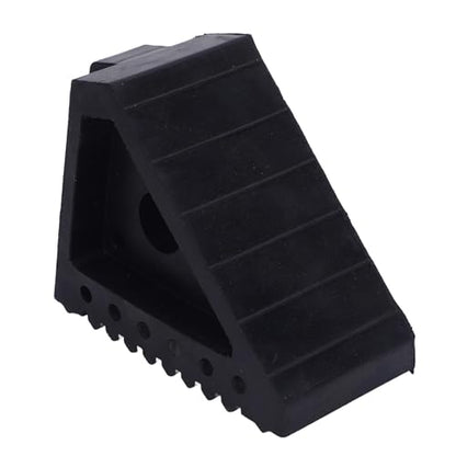 Tbest Heavy Duty Rubber Wheel Chock Weather - Anti Slip TIRE Block for Vehicle Parking