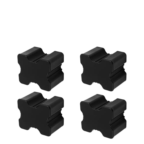 4PCS Rubber Car Coil Spring Spacer,Heavy Duty Car Rubber Lift Blocks Kit for Lifting Spring Spacing 1" to 1.5",Professional Front & Rear Cars Coil Spacers Kit Cars Accessories
