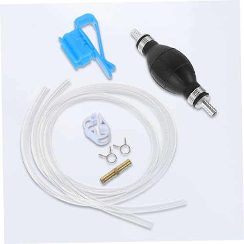 1Set Manual Oil Transfer Pump Hose Kit Lightweight Water Fuel Siphon Easy to Use for Automotive Outdoor Activities Sturdy Reusable Accessories