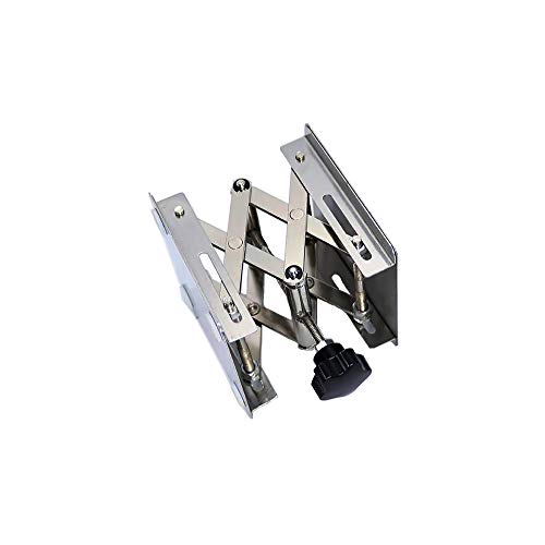 LabZhang 4" x4", Stainless Steel Lab Jack Scissor Stand Platform,Lab Lift Stand Table, Scientific Scissor Lifting Jack Platform,Expandable Lift Height Range 50mm-145mm,Maximum Support Weight 10kg - size: 4X4