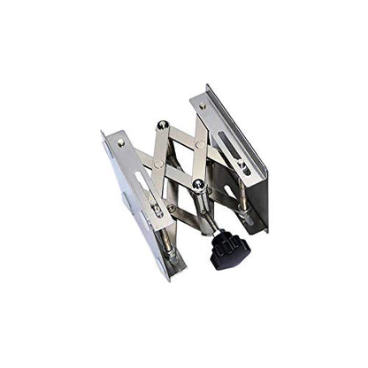 LabZhang 4" x4", Stainless Steel Lab Jack Scissor Stand Platform,Lab Lift Stand Table, Scientific Scissor Lifting Jack Platform,Expandable Lift Height Range 50mm-145mm,Maximum Support Weight 10kg - size: 4X4