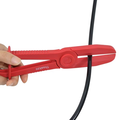 3-Piece Hose Pinch Off Pliers, Straight Plastic Clamp Tool | Lightweight Plastic, No Hose Damage. For Fuel, Brake, Radiator, Coolant, Gas & Flexible Hoses, Automotive Repair
