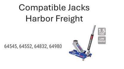 Replacement Jack Saddle Pad for Harbor Freight Pittsburgh 1.5 Ton Low Profile Aluminum Racing Floor Jack with Rapid Pump