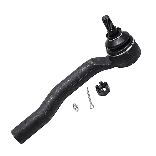 Detroit Axle - Front Steering Knuckles with Hubs + Outer Tie Rod End Links Replacement for 2007-2015 Mazda CX-9 CX-7 - size: 4SU50463/Kit