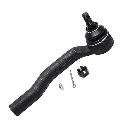 Detroit Axle - Front Steering Knuckles with Hubs + Outer Tie Rod End Links Replacement for 2007-2015 Mazda CX-9 CX-7 - size: 4SU50463/Kit