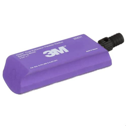 3M™ Hookit™ Dust Extraction Flexible Radius Sanding Block 35831, 178 mm x 66 mm - size: 178 mm x 66 mm, style: Curved