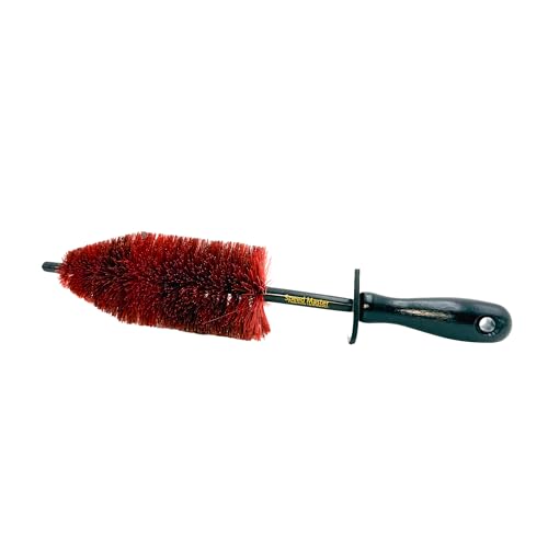 Speed Master Wheel Brush (Speed Master Mini) | Easy Cleaning for Narrow Wheel Spokes, Grills, and Engine Bays | Memory Foam Bristles | Safe on All Wheel Types - size: Speed Master Mini
