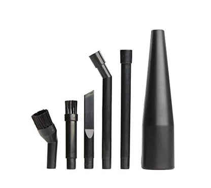 CRAFTSMAN CMXZVBE38668 1-1/4 in. 6-Piece Micro-Cleaning Vac Attachment Kit | Industrial-Grade Shop Vacuum Accessories for Intricate and Detail Cleaning, Fits 1-1/4 in. Hose Diameter - size: Micro-Cleaning Kit