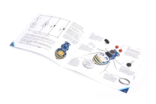 Jitterbug Deluxe Kit | DIY Soldering Kit for Beginners | Electronics Projects for Students & STEM Classes | Tools Included