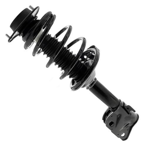 Detroit Axle - Front Struts for 2014 2015 2016 Subaru Forester, Struts with Coil Spring Complete Strut Assembly Replacement Quick Install Ready Strut Shocks Assembly - size: SR4488_SR4489/Pair