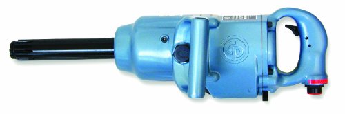 Chicago Pneumatic CP797SP6 6 Inch Ext Anvil Air Impact Wrench, D-Handle, Double Rocking Dog, Max Torque 1400 ft. lbf/1890 Nm, 4200 RPM - style: #5 Spline Socket Retainer with Extended Anvil