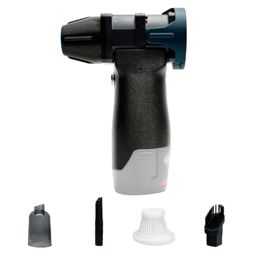 Cordless Compressed Air Duster for Bosch 12V Batteries, Portable Handheld Fan for Computer, Car, Workshop, Blowing Leaves and Dust Cleaning (no Batteries)