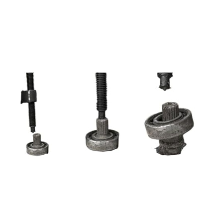 Bearing Separator and Puller Set Compatible with Car Repair Tools 9Pcs Bearing Removal Tool Kit with Red Case