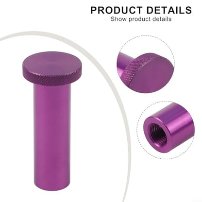 Aluminum Alloy Bike Fork Damper Removal Tool Lower Leg Extractor for FOX 32 34 36 38 40 Shock Absorber Side Spring Side Maintenance Repair Kit Purple(B 57mm*M10) - size: B 57mm*M10