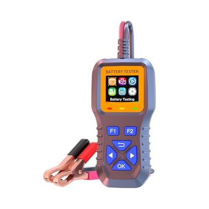 AZIJYV Battery Tester, Car Battery Tester K1S, Battery Load Tester 12V-30V Lead-Acid Battery Digital Automotive Battery Analyzer Can test automotive, electric vehicle, and motorcycle batteries
