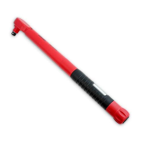 Dynamic 3/8" Drive Insulated Torque Wrench, 20-70 ft. lbs./20-100 Nm Range, Electrical Protection Up To 1,000V, Click Torque Wrench