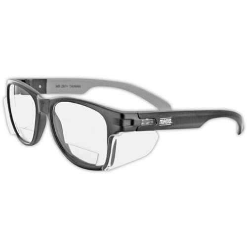 MAGID Gemstone Y50 Performance Anti-Fog Safety Glasses with Side Shields - color: Clear Lens | 2.0 Bifocal, size: 6 Pairs