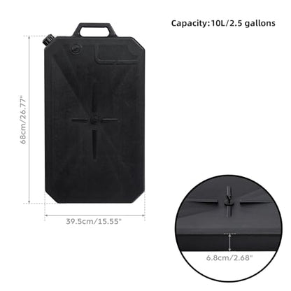 SLMOTO Motorcycle Oil Drain Pan Fit for Harley Road King FLHR FLHX | Black motorcycle oil drein pan low profile oil drain pan garage waste fluid collection oil drain pan tool for drain pan. - size: Black