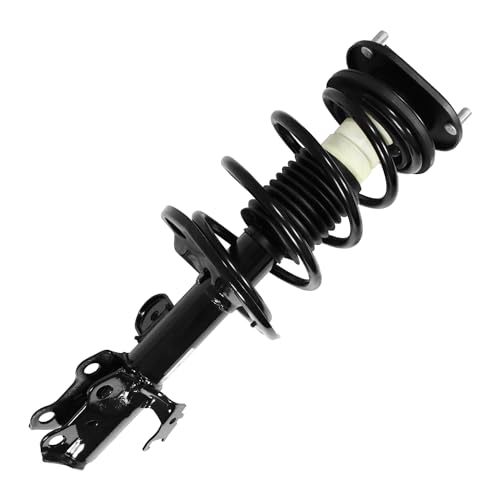Detroit Axle - 2 Front Struts for 2008 2009 2010 2011 2012 2013 2014 2015 Scion xB, Complete Struts with Coil Spring Shocks Assembly Replacement Suspension Shock - size: 11421_11422/Pair
