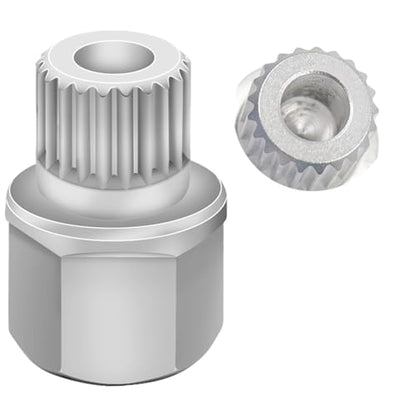 37/21PT Wheel Locking Nut Key for BMW, Anti-Theft Lug Nut Removal | Wheel Lock Nut Socket Adapter, Anti-Theft Screw Remover, Hand Repair Tool, Tyre Fitting, garage - size: 37/21Pt Key