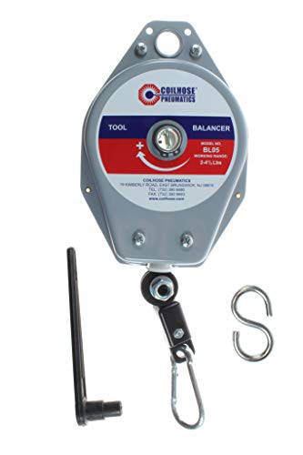 Coilhose Pneumatics BL05 Heavy Duty Mechanical Tool Balancer, 2 - 4.5 Pound Load Capacity - size: 2-4.5 LBS