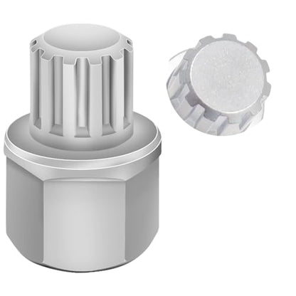 15/11PT Wheel Locking Nut Key for BMW, Anti-Theft Lug Nut Removal | Wheel Lock Nut Socket Adapter, Anti-Theft Screw Remover, Hand Repair Tool, Tyre Fitting, garage - size: 15/11Pt Key