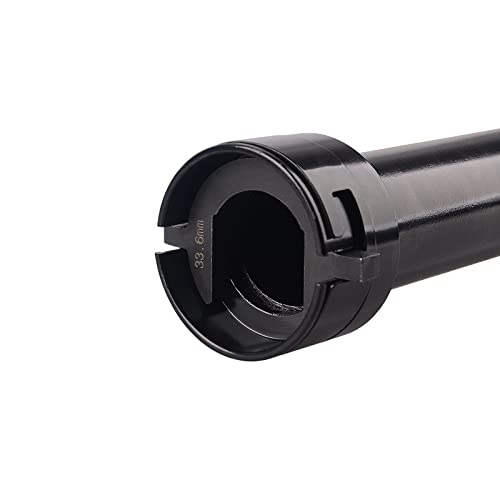 DAYUAN Inner Tie Rod Removal and Installation Tool with 7 Crowfoot Adapters | 14.6-36.5mm Adapter Sizes，45# Steel Construction，For Inner Tie Rod Removal & Installation，Quick Slide Collar，Storage Case