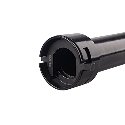 DAYUAN Inner Tie Rod Removal and Installation Tool with 7 Crowfoot Adapters | 14.6-36.5mm Adapter Sizes，45# Steel Construction，For Inner Tie Rod Removal & Installation，Quick Slide Collar，Storage Case
