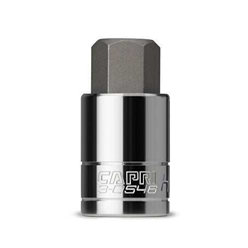 Capri Tools 3-0546 19 mm Hex Bit Socket, 1/2-Inch Drive, Metric - size: 19 mm, 1/2-Inch Drive