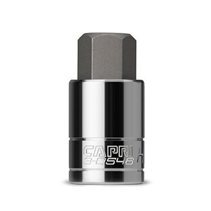 Capri Tools 3-0546 19 mm Hex Bit Socket, 1/2-Inch Drive, Metric - size: 19 mm, 1/2-Inch Drive