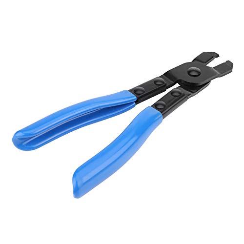 Clamp Pliers,Earless Clamp Tool Pliers,Cv Tool Axle Clamp,Auto Repair Tool,Carbon Steel Ear Type Boot Clamp Plier for All Earless Type CVJ Boot Clamps
