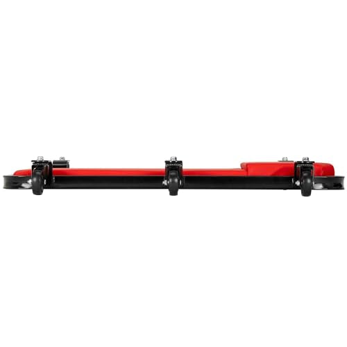 AFF Ultra Low Profile Mechanic Creeper - Heavy Duty 40" Creeper with 1.5" Ground Clearance - 1.57" Thick Vinyl Upholstery & 6 Oil-Resistant Swivel Casters - for Garage & Shop Use