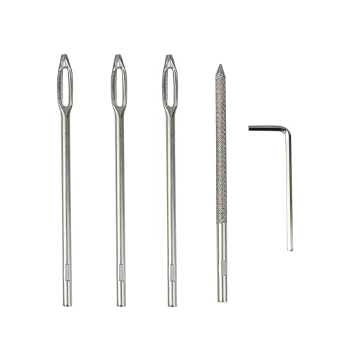 Modengzhe Heavy Duty Tire Repair Kit Wheel Tyre T Handle Puncture Tool Needle Replacement Tire Plug Repair Tool for Automobiles Motorcycles or Bicycles - size: 1 SETS