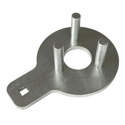 Crankshaft Vibration Harmonic Balancer Damper Holding Tool Crankshaft Pulley Removal Tool Compatible with Chrysler/Grand Cherokee/Dodge Ram 5.7L 6.1L 6.2L 6.4L Engine Replace 10386