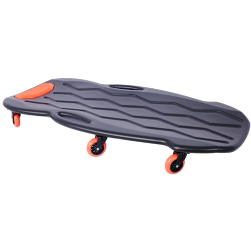 Heavy Duty Automotive Mechanic Creeper with Padded Headrest and Smooth Rolling Casters, Low Profile Garage Floor Creeper 330 lbs Capacity with Tool Trays and Carrying Bag (1pcs) - color: 1pcs
