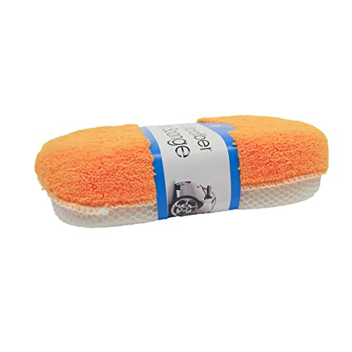 Microfiber Car Detailing Supply Kit Vehicle Cleaning Wash Wax Polish Buff Cloths Sponge Set