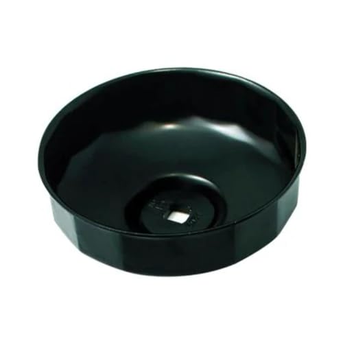 CTA Tools A261 Cap-Type Oil Filter Wrench, 86mm x 16 Flute - Compatible with Volvo - Professional Grade, Black Finish, Precision-Stamped, Deep-Reach, 3/8-Inch Drive, Oil Filter Wrench - size: 86mm 16 Flute - Compatible with Volvo/BMW