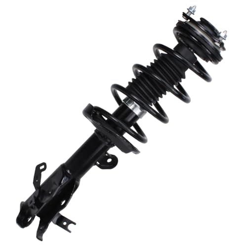 Detroit Axle - Front Struts w/Coil Springs Rear Shock Absorbers Replacement for 2013-2015 Honda Civic EX EX-L LX HF SE - 4pc Set - size: 4AQ47280/Shock Kit