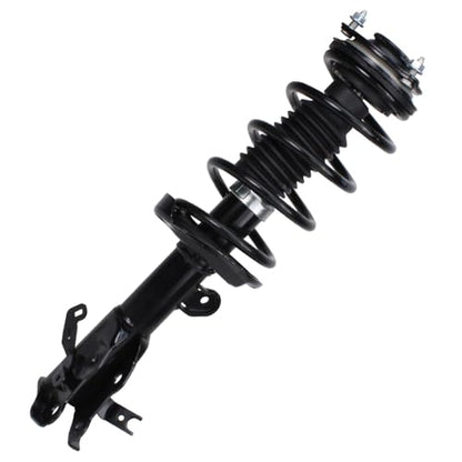 Detroit Axle - Front Struts w/Coil Springs Rear Shock Absorbers Replacement for 2013-2015 Honda Civic EX EX-L LX HF SE - 4pc Set - size: 4AQ47280/Shock Kit