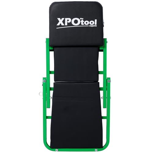 Mechanic Creeper, 36" Z Creeper Seat, Folding Car Creeper/Seat, 2 in 1 Garage Mechanic Gifts, 300 lbs Capacity, Low Profile Creeper with 6 pcs Casters in Garage/Shop for Fathers Day Tool Gift (Green)