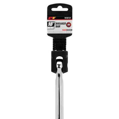 Performance Tool W38121 3/8-in Drive Breaker Bar Home Improvement Hand Tool, Chrome Plated, 18-Inches - style: 3/8" Drive 18" Breaker Bar