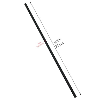 40PCS 9.8 Inch PP Plastic Welding Rods Polypropylene Hot Air Gun Tool for Automotive Bumper Repair Rods Fenders Black